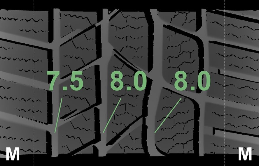 Mercedes Mercedes GLA X156 17 Zoll Felgen Continental Winterkompletträder Original