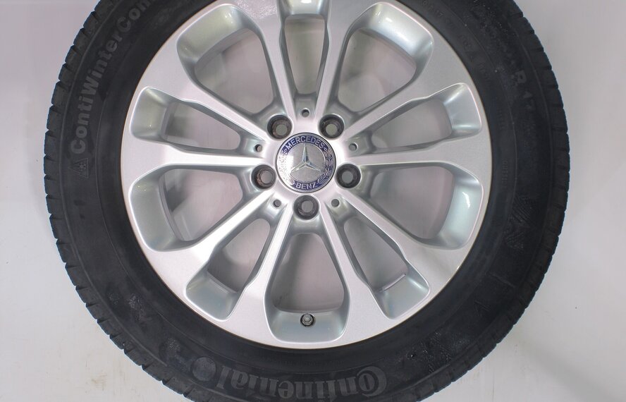 Mercedes Mercedes GLA X156 17 Zoll Felgen Continental Winterkompletträder Original