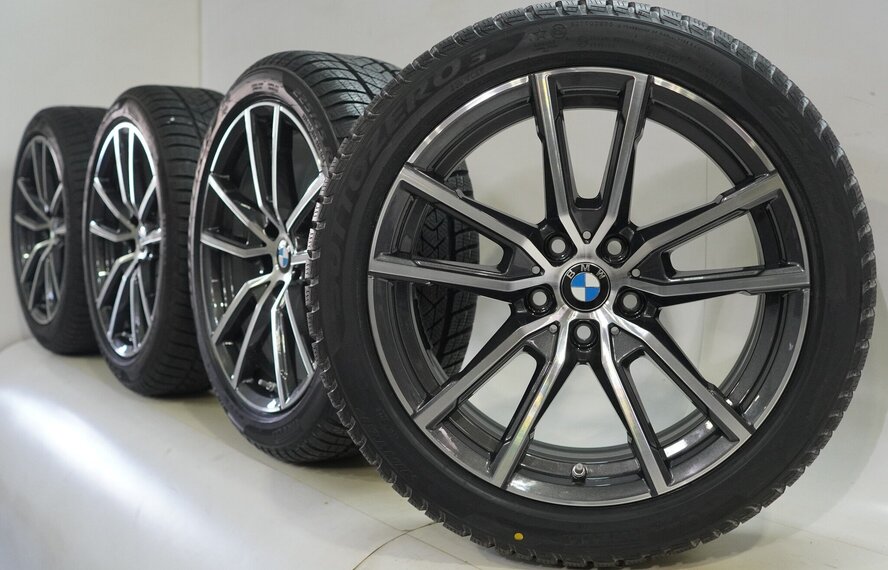 BMW BMW 2 er 3 er 4 er G20 G21 G22 G42 780 18 Zoll Felgen Pirelli Runflat Winterkompletträder Neu Original