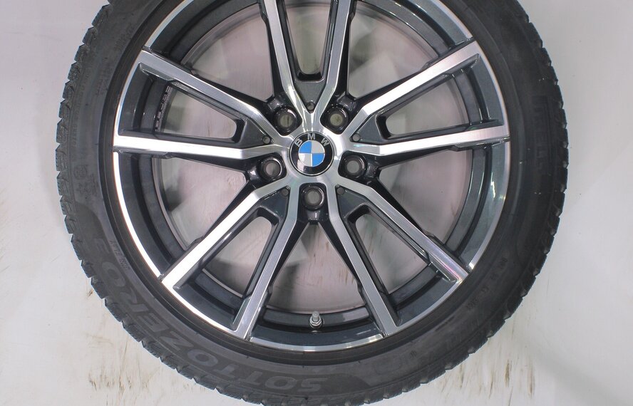 BMW BMW 2 er 3 er 4 er G20 G21 G22 G42 780 18 Zoll Felgen Pirelli Runflat Winterkompletträder Neu Original