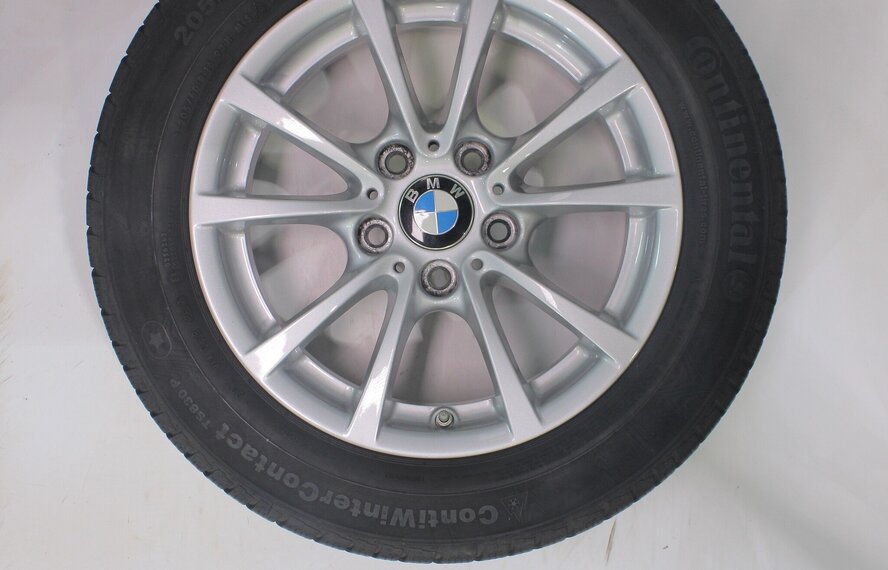 BMW BMW 3 4 er F30 F31 F32 F33 F36 390 16 Zoll Felgen Continental Winterkompletträder Original