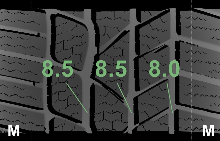 Mercedes Mercedes GLA X156 17 Zoll Felgen Continental Winterkompletträder Original