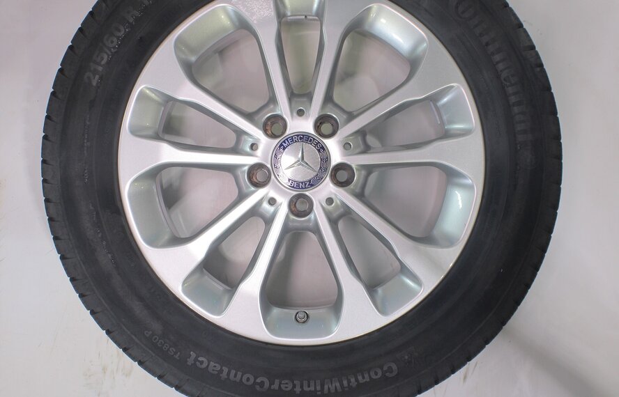 Mercedes Mercedes GLA X156 17 Zoll Felgen Continental Winterkompletträder Original