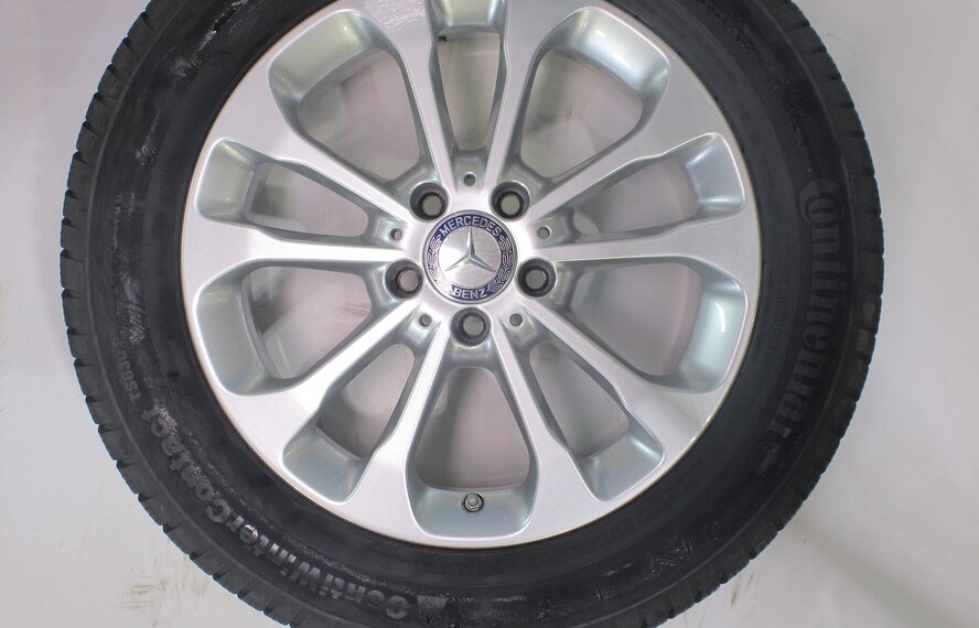 Mercedes Mercedes GLA X156 17 Zoll Felgen Continental Winterkompletträder Original