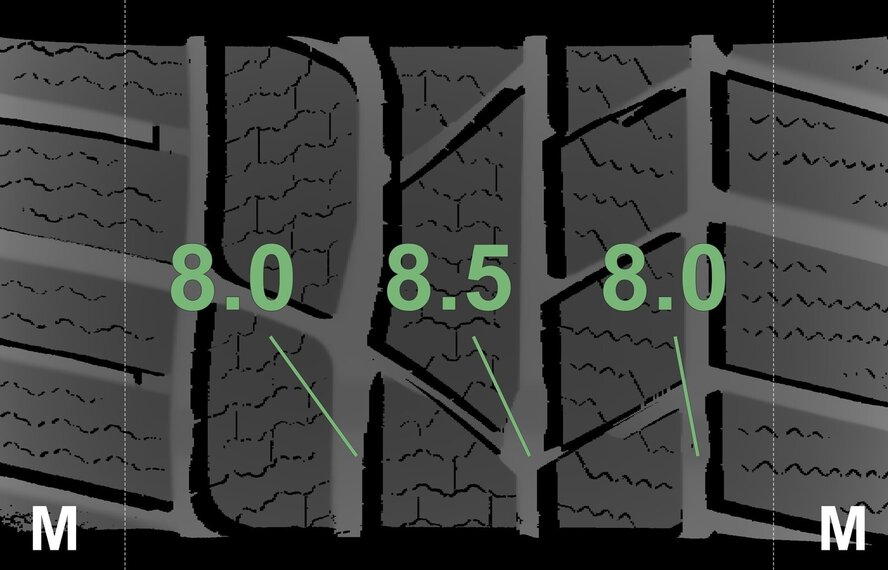 Mercedes Mercedes GLA X156 17 Zoll Felgen Continental Winterkompletträder Original