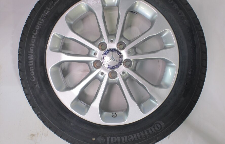 Mercedes Mercedes GLA X156 17 Zoll Felgen Continental Winterkompletträder Original