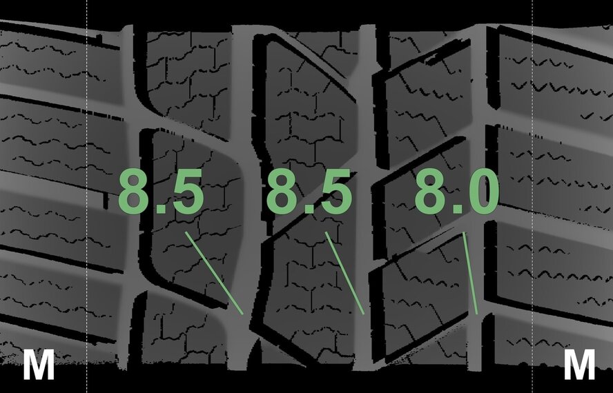 Mercedes Mercedes GLA X156 17 Zoll Felgen Continental Winterkompletträder Original