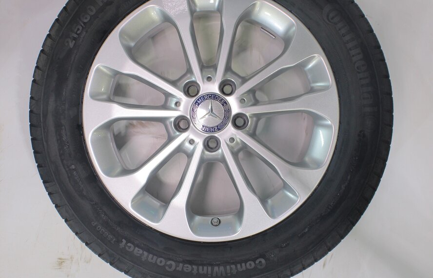 Mercedes Mercedes GLA X156 17 Zoll Felgen Continental Winterkompletträder Original
