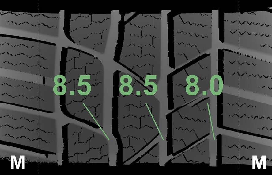 Mercedes Mercedes GLA X156 17 Zoll Felgen Continental Winterkompletträder Original