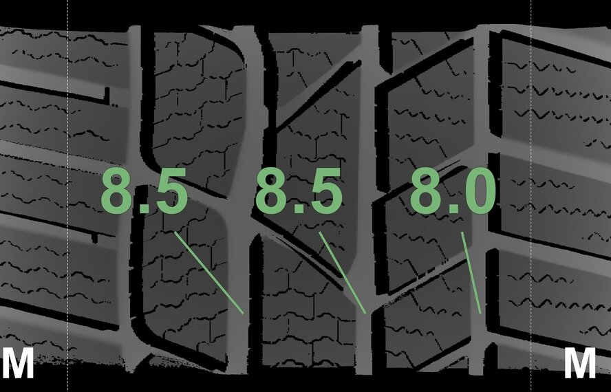 Mercedes Mercedes GLA X156 17 Zoll Felgen Continental Winterkompletträder Original