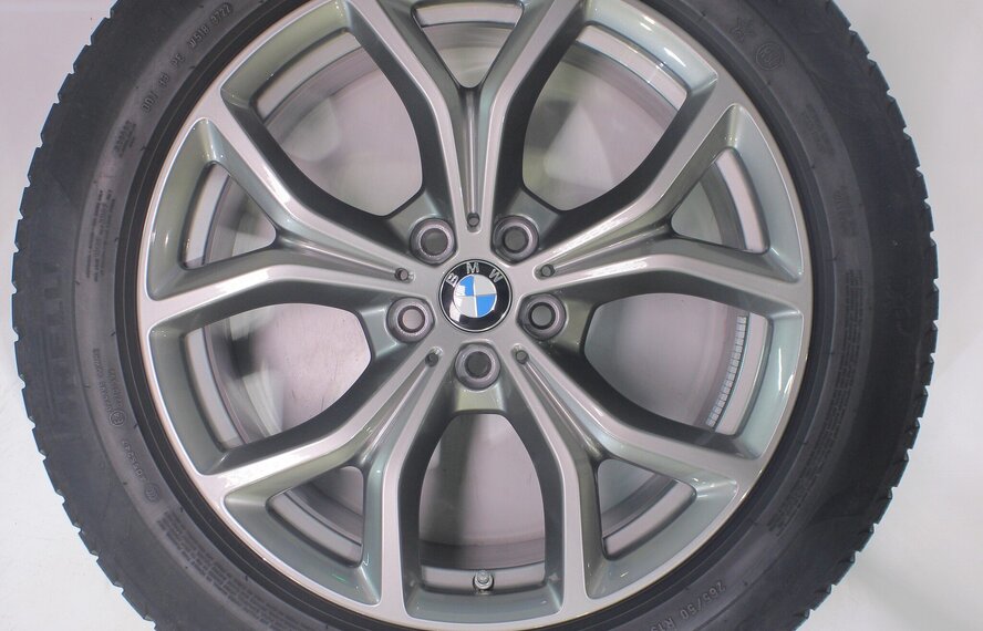 BMW BMW X5 G05 X6 G06 735 19 Zoll Felgen Pirelli Runflat Winterkompletträder Original