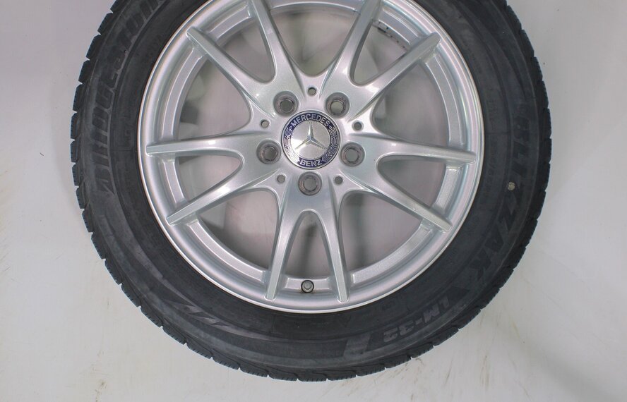Mercedes Mercedes A B CLA Klasse W176 W117 W246 16 Zoll Felgen Bridgestone Winterkompletträder Original