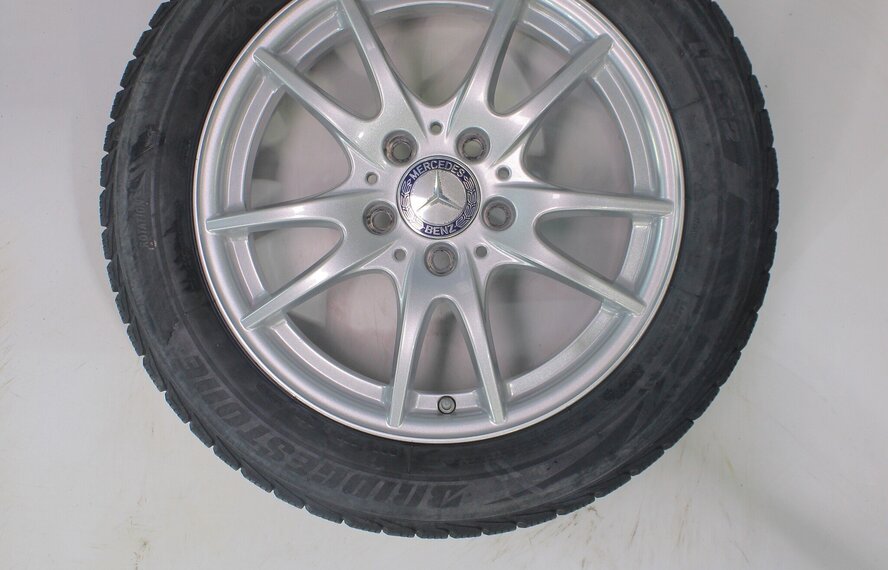 Mercedes Mercedes A B CLA Klasse W176 W117 W246 16 Zoll Felgen Bridgestone Winterkompletträder Original