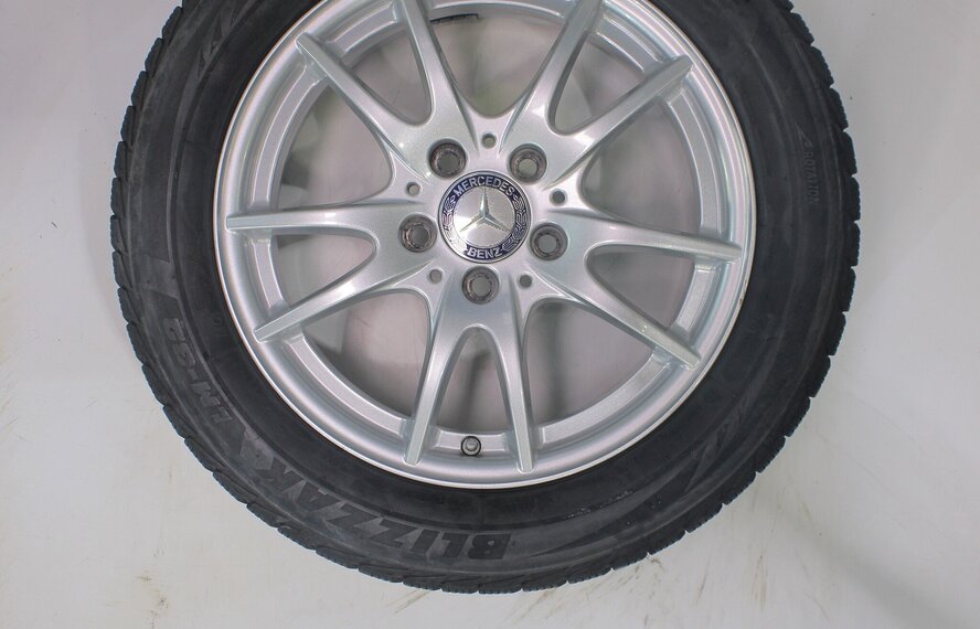 Mercedes Mercedes A B CLA Klasse W176 W117 W246 16 Zoll Felgen Bridgestone Winterkompletträder Original