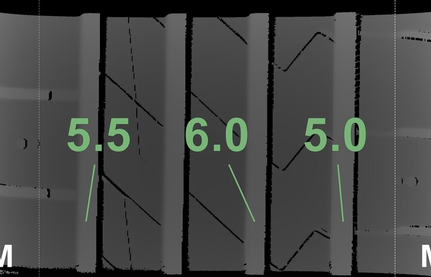 Mini Mini F65 / F66 One / Cooper / Cooper D / Cooper S 965 17 Zoll Felgen Hankook Sommerkompletträder Original