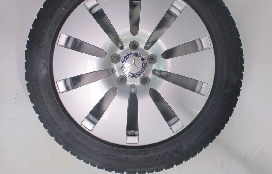 Mercedes Mercedes C-Klasse W205 S205 C205 17 Zoll Felgen Continental Winterkompletträder Original