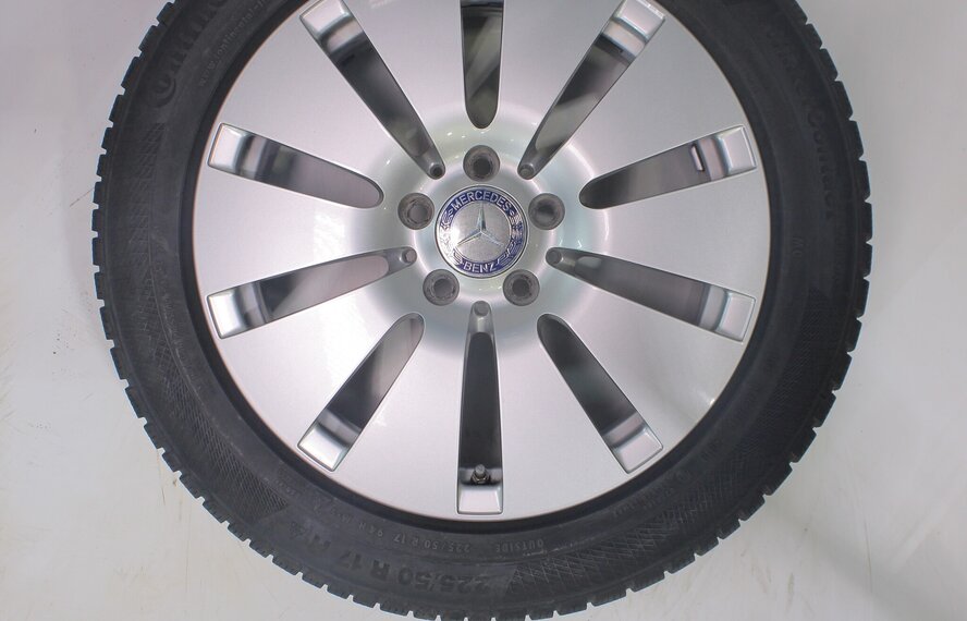Mercedes Mercedes C-Klasse W205 S205 C205 17 Zoll Felgen Continental Winterkompletträder Original
