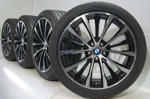 BMW BMW 5 er G30 G31 8 er G14 G15 G16 663 19 Zoll Felgen Pirelli Runflat Sommerkompletträder Neu Original
