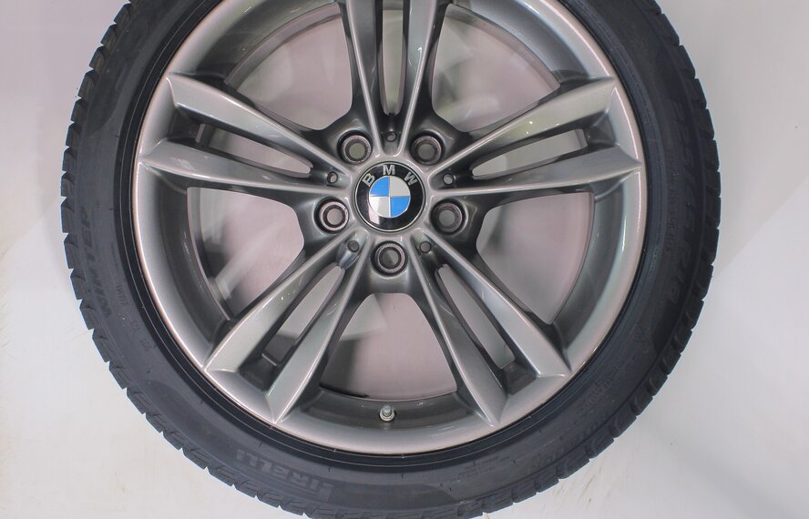 BMW BMW 3 4 er F30 F31 F32 F33 F36 658 18 Zoll Felgen Pirelli Runflat Winterkompletträder Neu Original
