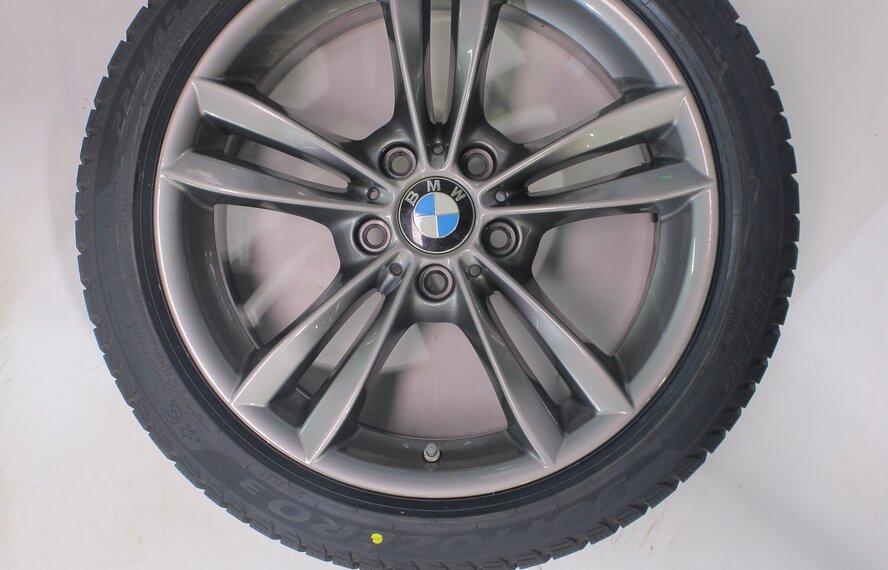 BMW BMW 3 4 er F30 F31 F32 F33 F36 658 18 Zoll Felgen Pirelli Runflat Winterkompletträder Neu Original