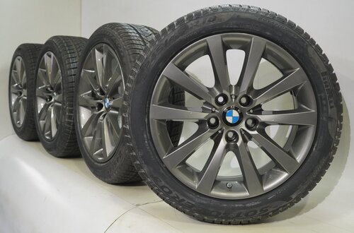 BMW BMW 5 6 er F06 F10 F11 F12 F13 328 18 Zoll Felgen Pirelli Runflat Winterkompletträder Neu Original