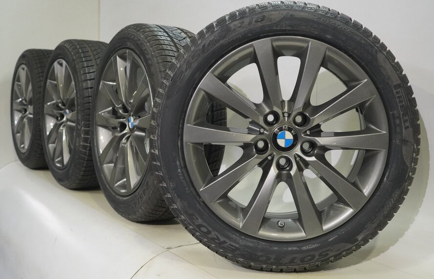BMW BMW 5 6 er F06 F10 F11 F12 F13 328 18 Zoll Felgen Pirelli Runflat Winterkompletträder Neu Original