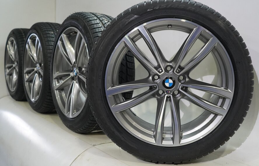 BMW BMW 6 GT G32 7 er G11 G12 647M 19 Zoll Felgen Pirelli Runflat Winterkompletträder Neu Original