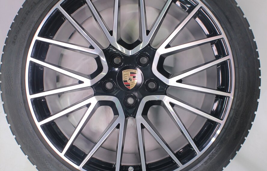 Porsche Porsche Cayenne E3 21 Zoll Felgen Continental Winterkompletträder Original