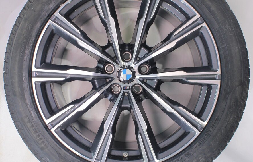 BMW BMW X5 G05 X6 G06 740M 20 Zoll Felgen Pirelli Runflat Winterkompletträder Neu Original
