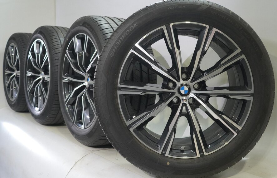 BMW BMW X5 G05 X6 G06 740M 20 Zoll Felgen Hankook Runflat Sommerkompletträder Original