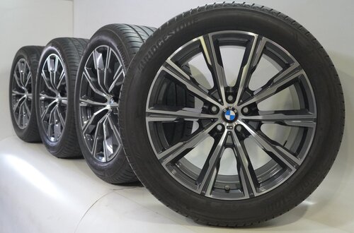 BMW BMW X5 G05 X6 G06 740M 20 Zoll Felgen Bridgestone Runflat Sommerkompletträder Original