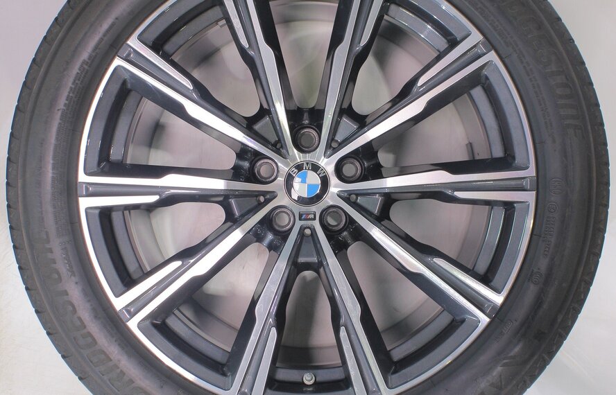 BMW BMW X5 G05 X6 G06 740M 20 Zoll Felgen Bridgestone Runflat Sommerkompletträder Original