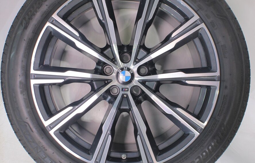 BMW BMW X5 G05 X6 G06 740M 20 Zoll Felgen Bridgestone Runflat Sommerkompletträder Original