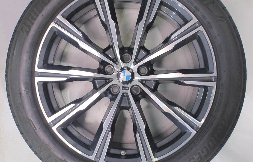 BMW BMW X5 G05 X6 G06 740M 20 Zoll Felgen Bridgestone Runflat Sommerkompletträder Original