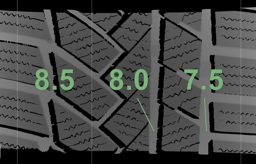 Audi Audi Q5 SQ5 80A 20 Zoll Felgen Continental Winterkompletträder Original