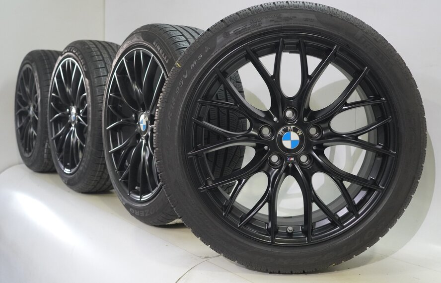 BMW BMW 3 4 er F30 F31 F32 F33 F36 405M 18 Zoll Felgen Pirelli Runflat Winterkompletträder Neu Original