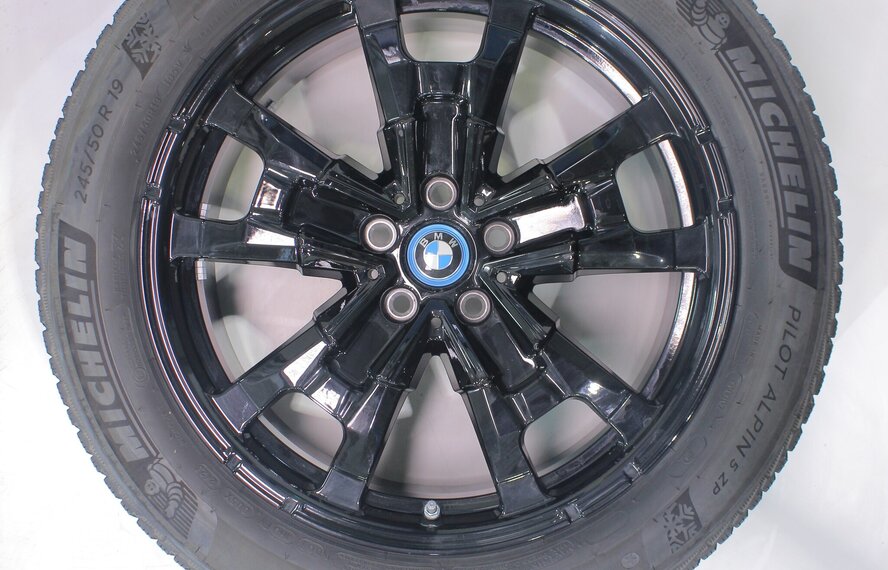 BMW BMW iX3 G08 842 19 Zoll Felgen Michelin Runflat Winterkompletträder Original