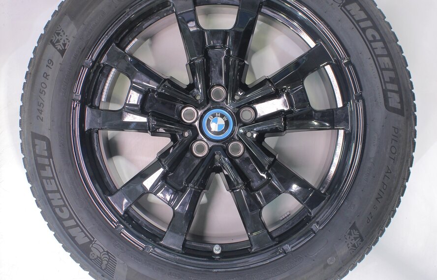 BMW BMW iX3 G08 842 19 Zoll Felgen Michelin Runflat Winterkompletträder Original