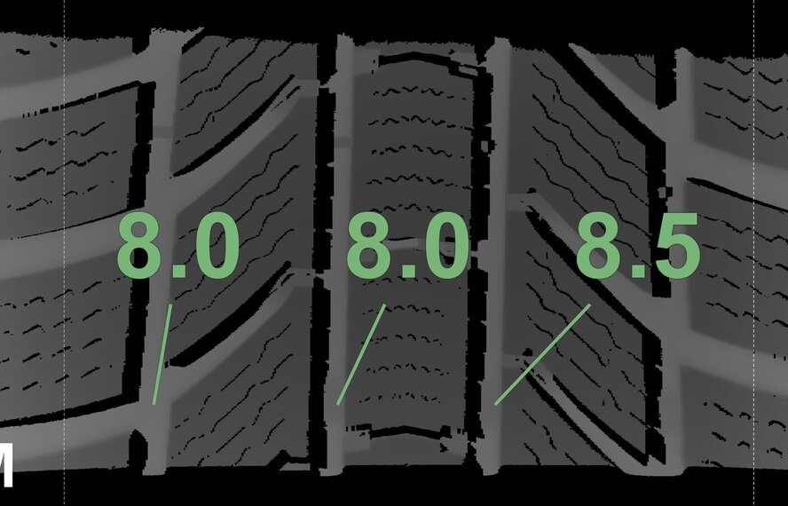 Audi Audi A6 B9 20 Zoll Felgen Continental Winterkompletträder Original