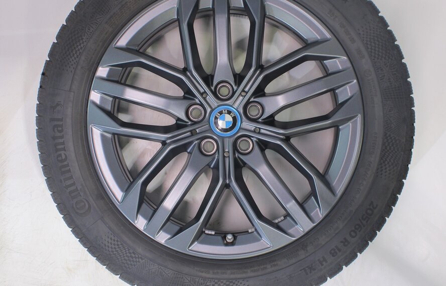 BMW BMW X1 iX1 U11 BEV X2 iX2 U10 879 18 Zoll Felgen Continental Winterkompletträder Original