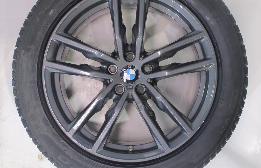 BMW BMW X3 X4 G01 G02 698M 19 Zoll Felgen Pirelli Runflat Winterkompletträder Neu Original