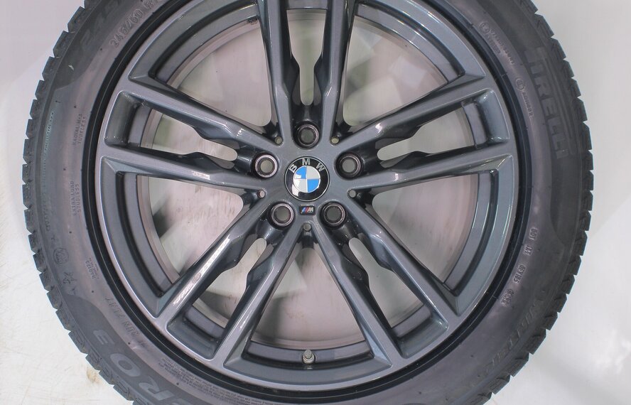 BMW BMW X3 X4 G01 G02 698M 19 Zoll Felgen Pirelli Runflat Winterkompletträder Neu Original