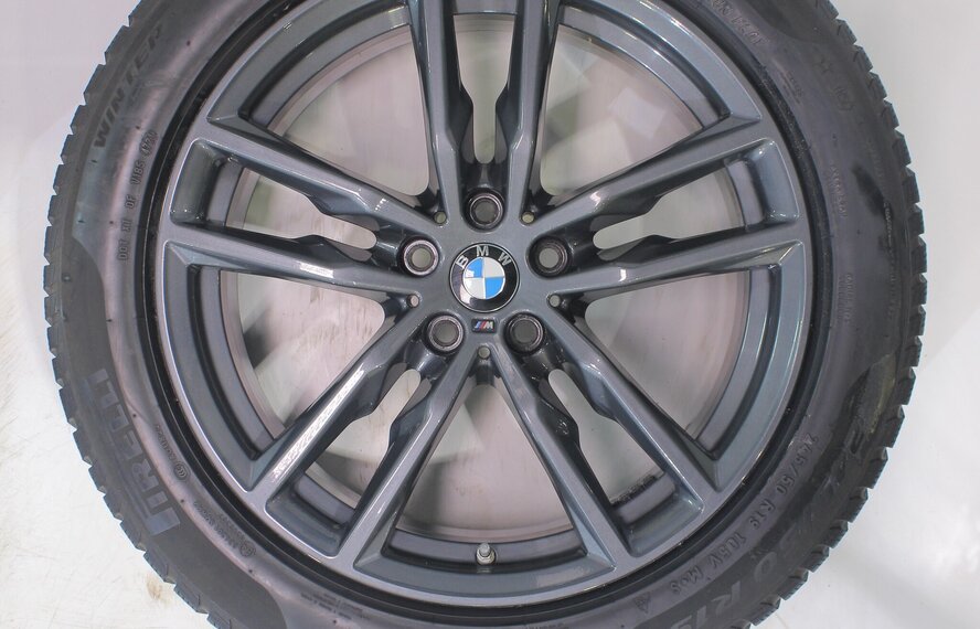 BMW BMW X3 X4 G01 G02 698M 19 Zoll Felgen Pirelli Runflat Winterkompletträder Neu Original