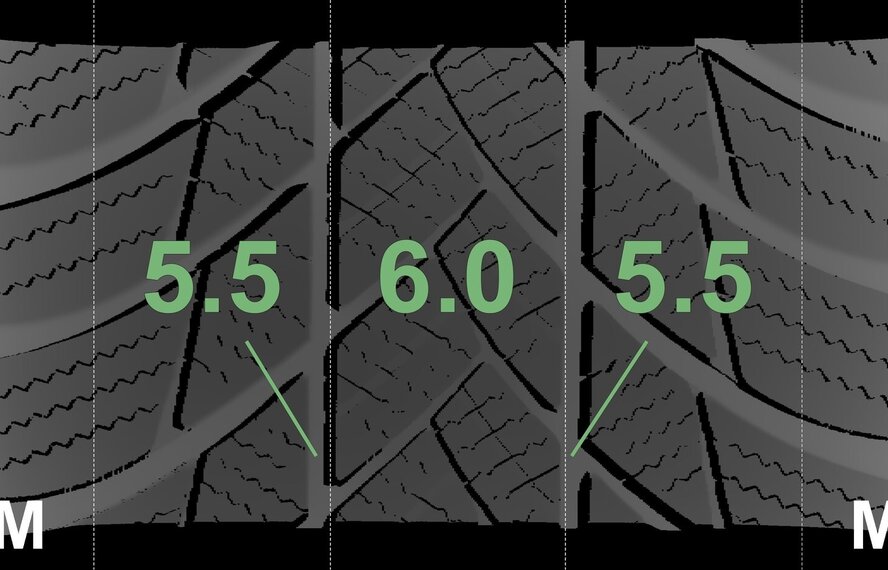 Audi Audi A6 A7 4K C8 18 Zoll Felgen Bridgestone Winterkompletträder Original