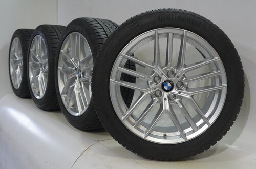 BMW BMW 5 er i5 G60 G61 933 19 Zoll Felgen Continental Winterkompletträder Original