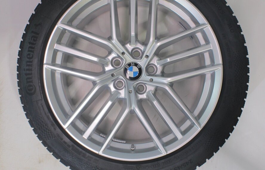 BMW BMW 5 er i5 G60 G61 933 19 Zoll Felgen Continental Winterkompletträder Original