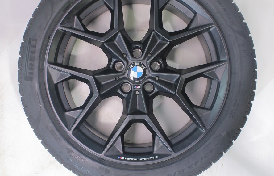BMW BMW 5 er i5 G60 G61 942M 19 Zoll Felgen Pirelli Winterkompletträder Original