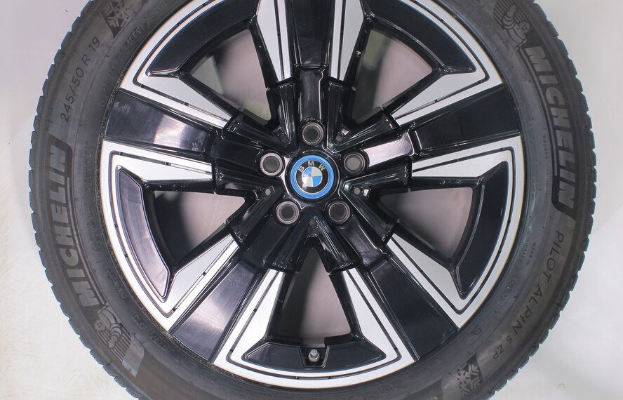 BMW BMW iX3 G08 842 19 Zoll Felgen Michelin Runflat Winterkompletträder Original