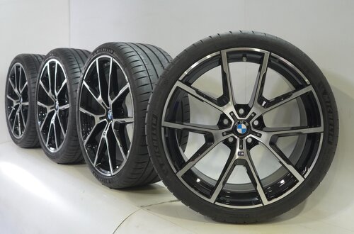 BMW BMW 5 er G30 G31 8 er G14 G15 G16 728M 20 Zoll Felgen Michelin Sommerkompletträder Neu Original