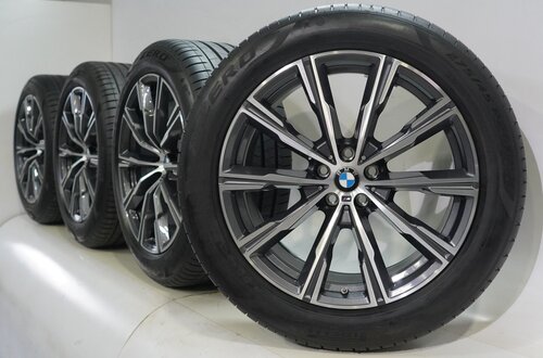 BMW BMW X5 G05 X6 G06 740M 20 Zoll Felgen Pirelli Runflat Sommerkompletträder Original
